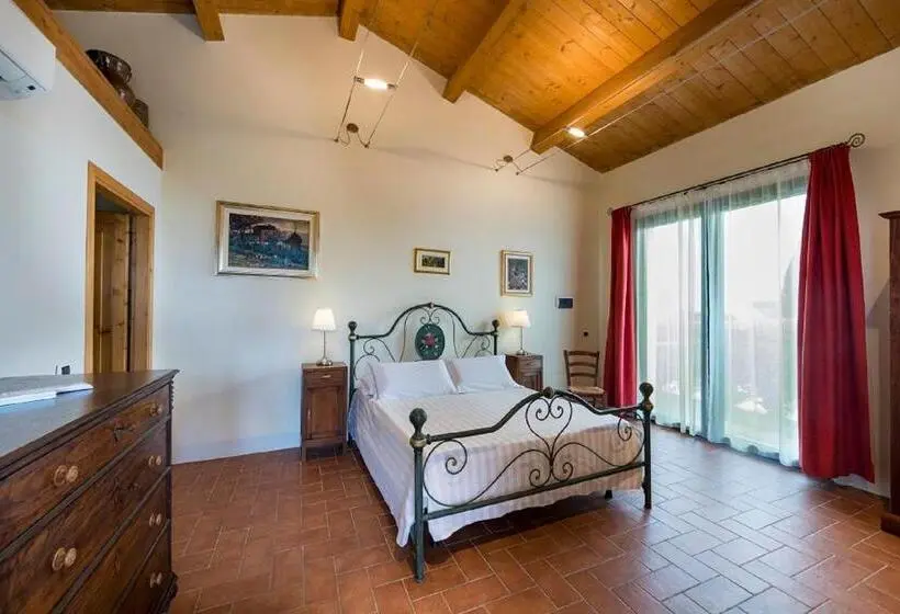 景色の見えるトリプルスタンダードルーム, Agriturismo Podere L'aione