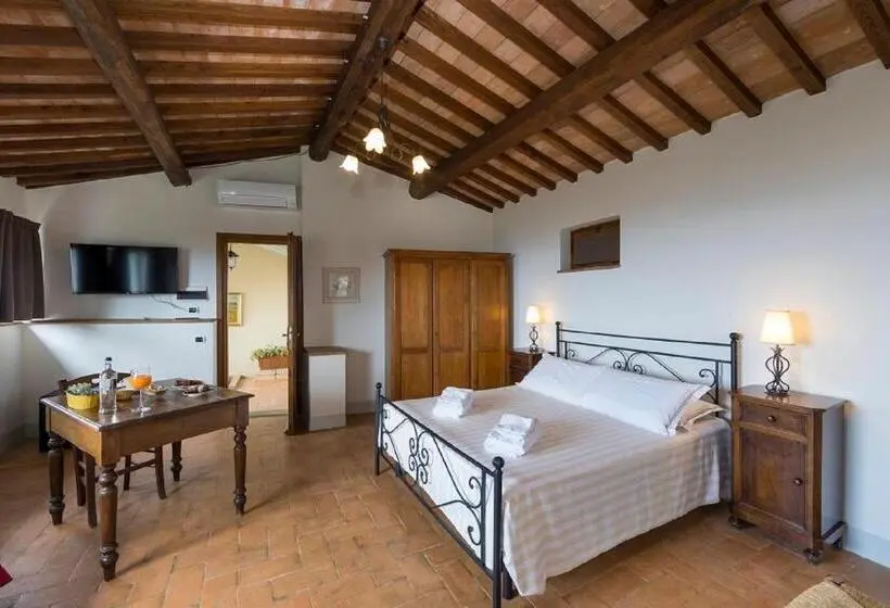 景色の見えるトリプルスタンダードルーム, Agriturismo Podere L'aione