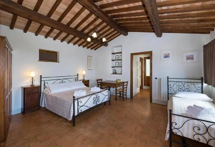 景色の見えるトリプルスタンダードルーム, Agriturismo Podere L'aione