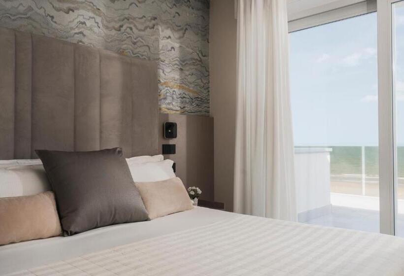 חדר סופריור נוף לים, Ascot Riccione