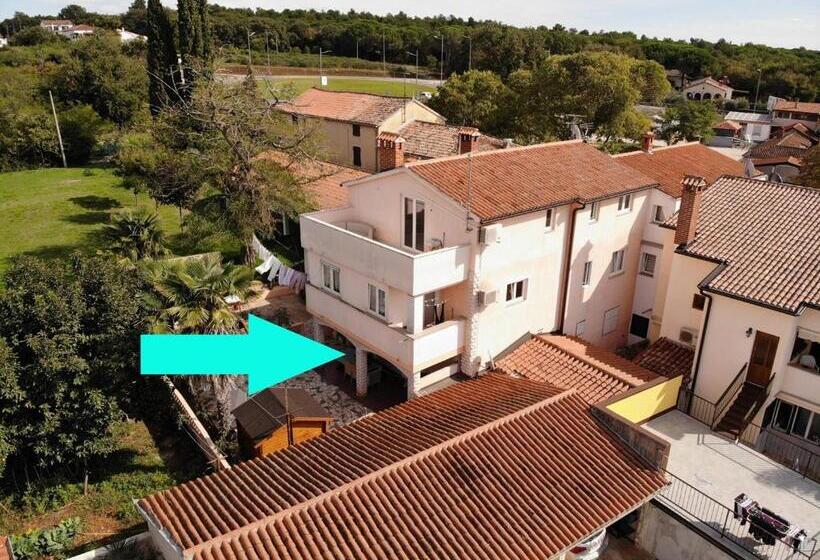 １ベッドルームアパートメント, Apartments And Rooms With Parking Space Porec   6917