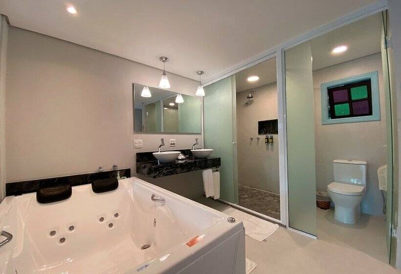 חדר דלוקס נוף לים, Porto Pacuiba