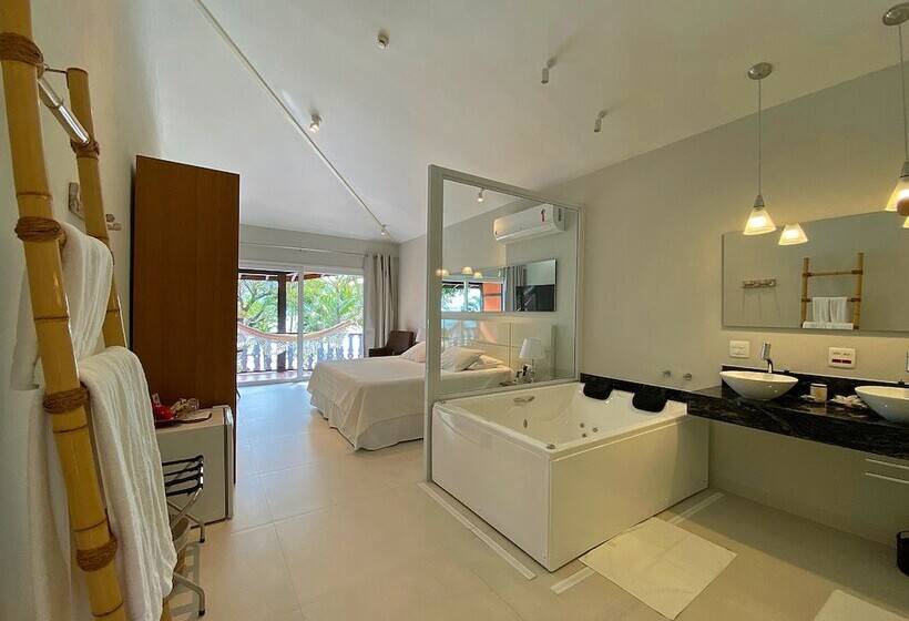 חדר דלוקס נוף לים, Porto Pacuiba