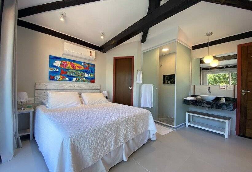 חדר סטנדרט מיטה זוגית עם נוף, Porto Pacuiba