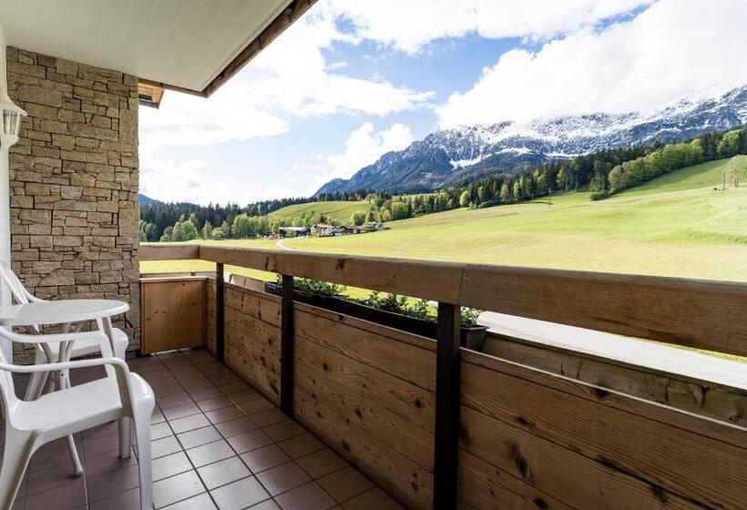 غرفة قياسية مطلة على الجبل, Landhotel Föhrenhof Ellmau