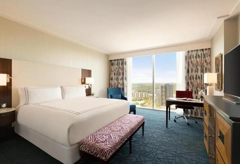 キングサイドベッドのスタンダードワンルーム, Fairmont Austin Gold Experience
