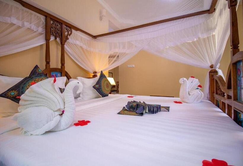 带大床的高级房间, Sunny Palms Beach Bungalows