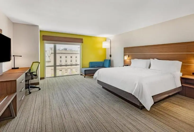 Standard-invahuone King-vuode, Holiday Inn Express & Suites   Lincoln Downtown , An Ihg