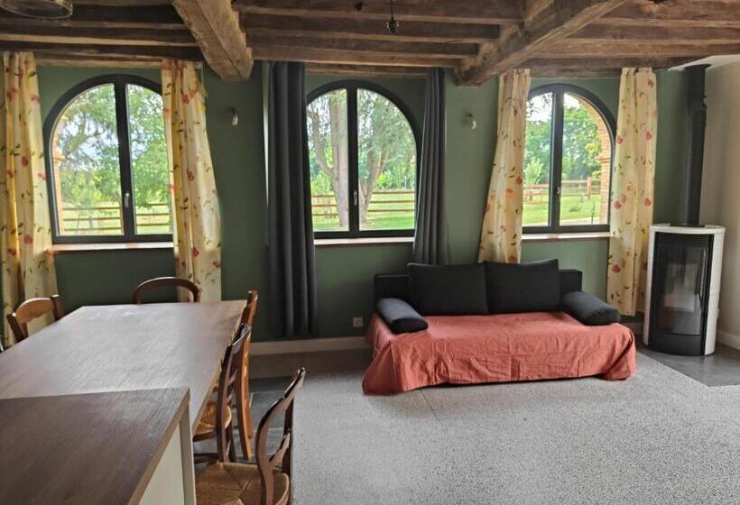 침실 1개 가든 전망 아파트, Le Bas Chitray