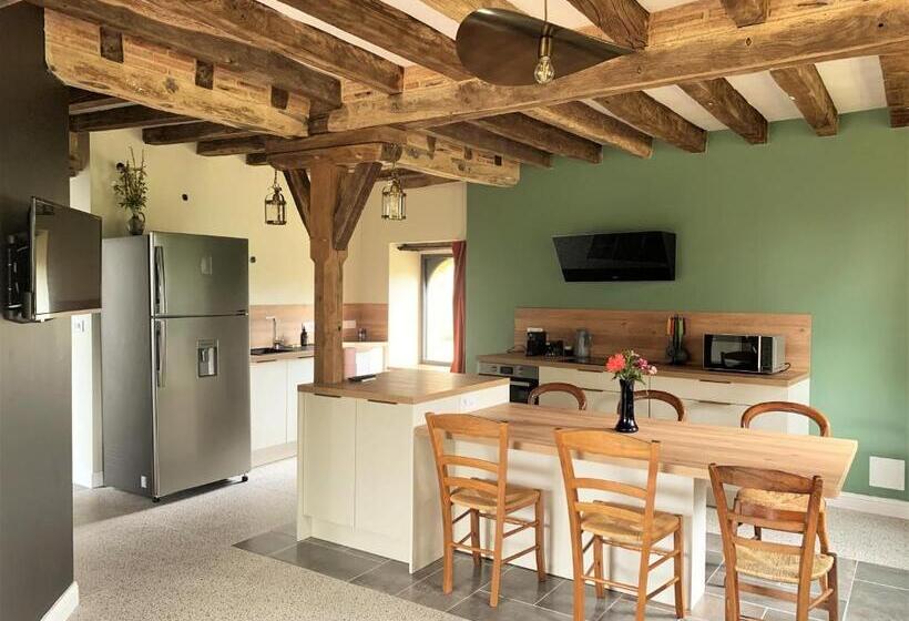 침실 1개 가든 전망 아파트, Le Bas Chitray