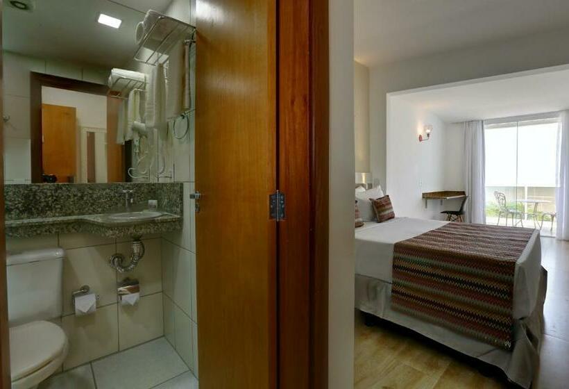 חדר דלוקס עם מרפסת, Transamerica Fit Vitória Praia De Camburi