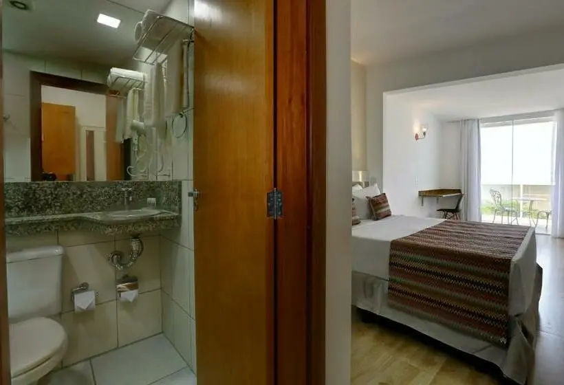 اتاق لوکس با بالکن, Transamerica Fit Vitória Praia De Camburi