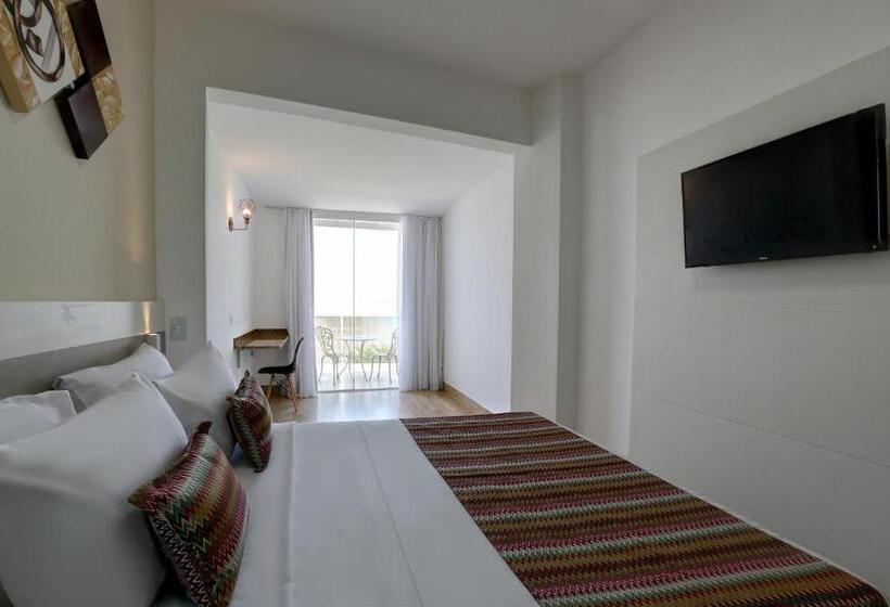 חדר דלוקס עם מרפסת, Transamerica Fit Vitória Praia De Camburi