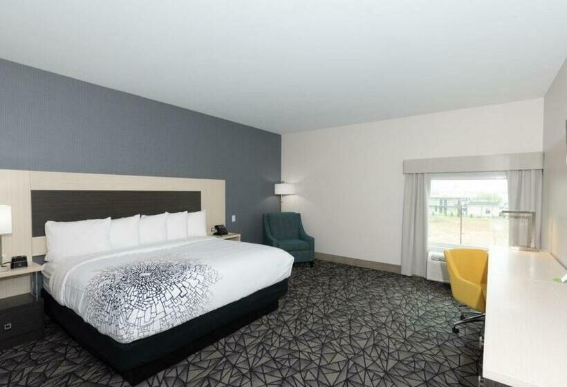 キングサイズベッドのスタンダードルーム, La Quinta Inn & Suites By Wyndham Shorewood