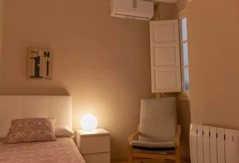 اتاق یک نفره پایه با سرویس بهداشتی مشترک, Hi Valencia Canovas