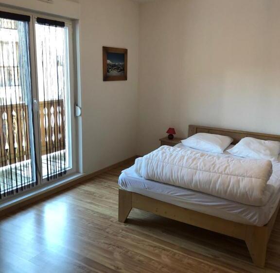 شقة غرفة نوم واحدة مزودة بشُرفة, Residence La Meije Blanche