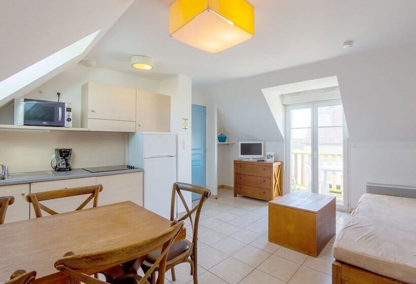 １ベッドルームアパートメント, Vacancéole   Résidence Les Terrasses De Pentrez Plage
