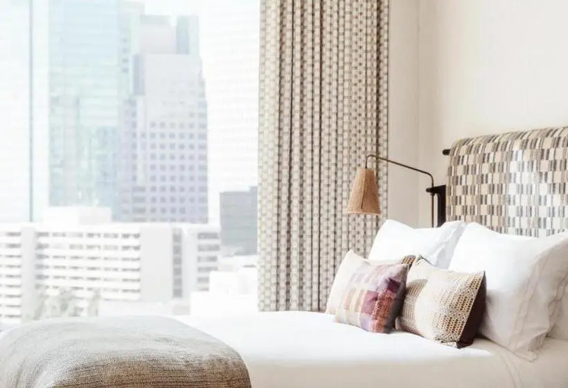 シティビューのデラックスルーム, Downtown Los Angeles Proper Hotel, A Member Of Design Hotels