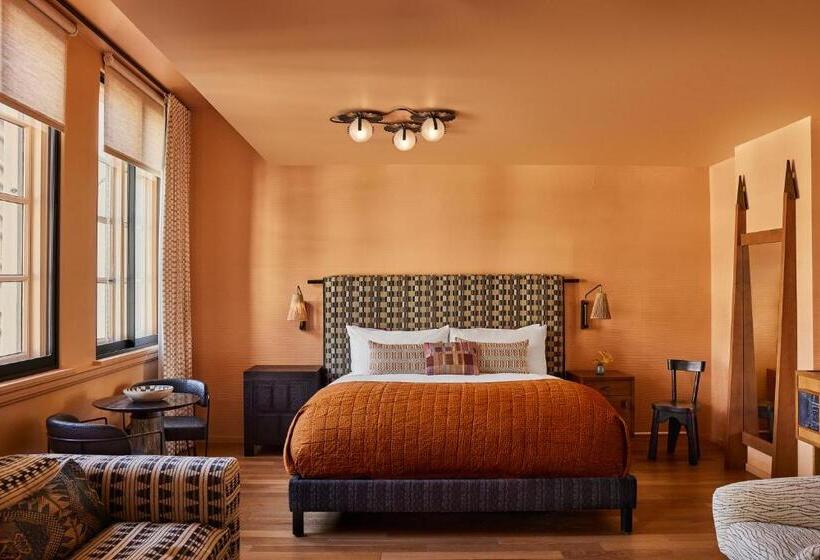 جناح جونيور سرير كينج, Downtown Los Angeles Proper Hotel, A Member Of Design Hotels