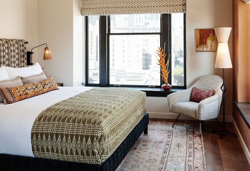 غرفة ديلوكس ذات إطلالة, Downtown Los Angeles Proper Hotel, A Member Of Design Hotels