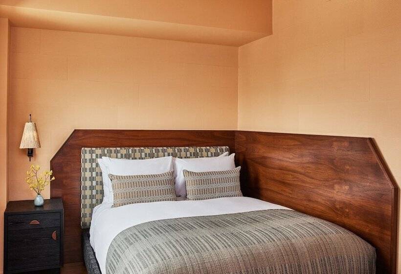 带观景的豪华间, Downtown Los Angeles Proper Hotel, A Member Of Design Hotels
