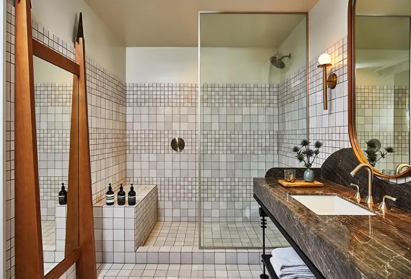 キングサイズベッド、シティビューデラックスルーム, Downtown Los Angeles Proper Hotel, A Member Of Design Hotels