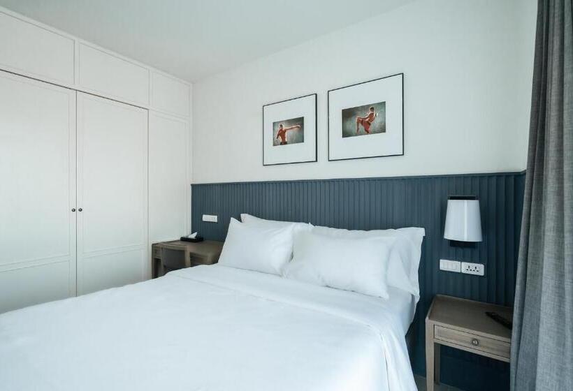 침실 2개 스위트, Marina House Muaythai Taiad Phuket