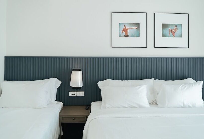 침실 2개 스위트, Marina House Muaythai Taiad Phuket