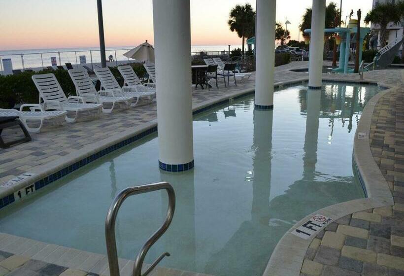 غرفة عائلية مطلّة علي البحر, Luxury 2 Beds 2 Bath Ocean Front Condo