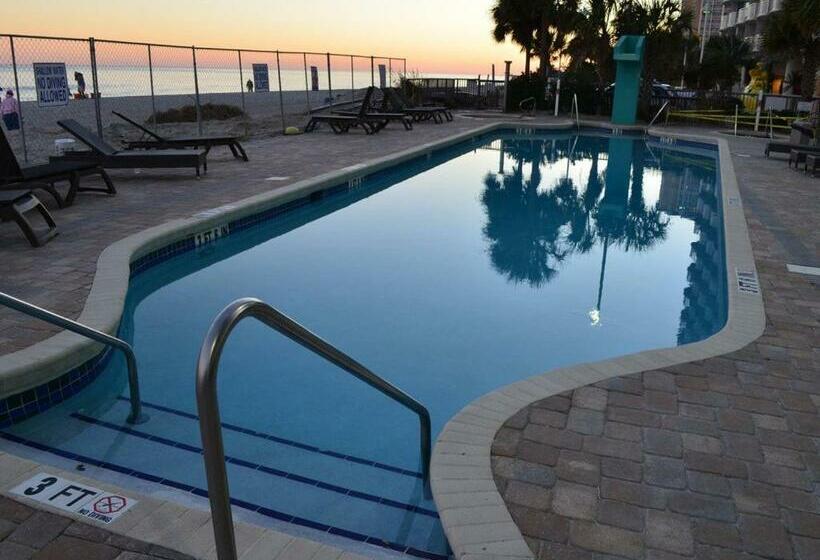 غرفة عائلية مطلّة علي البحر, Luxury 2 Beds 2 Bath Ocean Front Condo