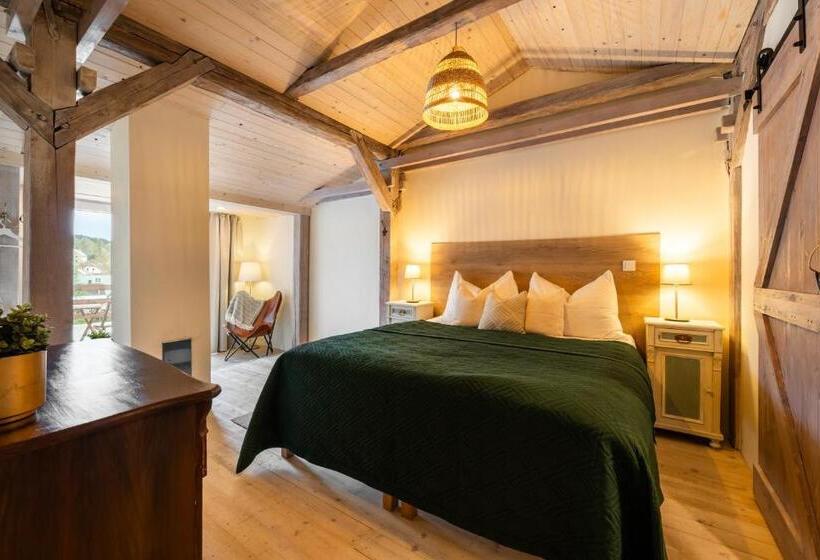 Номер Стандарт с Террасой, Penzion Na Hostici