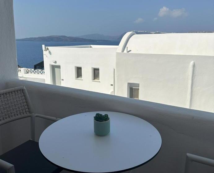 Standardrum Havsutsikt med Balkong, Santorini View
