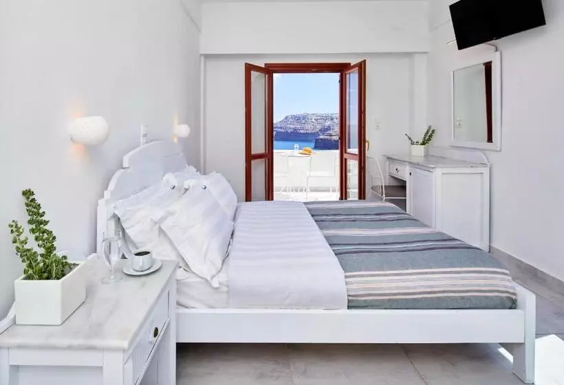 オーシャンビュースタンダードルームバルコニー付き, Santorini View