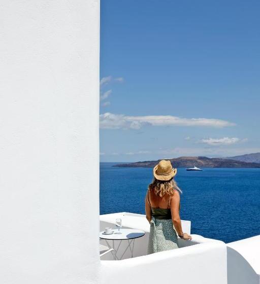 Standardrum med Utsikt, Santorini View