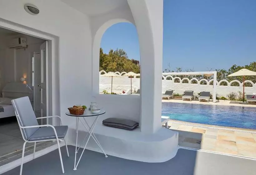 スタンダードインサイドビュールーム, Santorini View