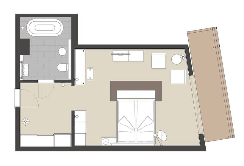 اتاق لوکس, The Omnia