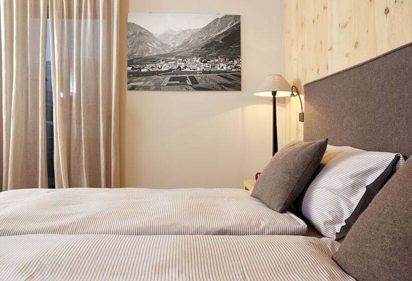 バルコニー付きシングルスタンダードルーム, La Genzianella Bormio