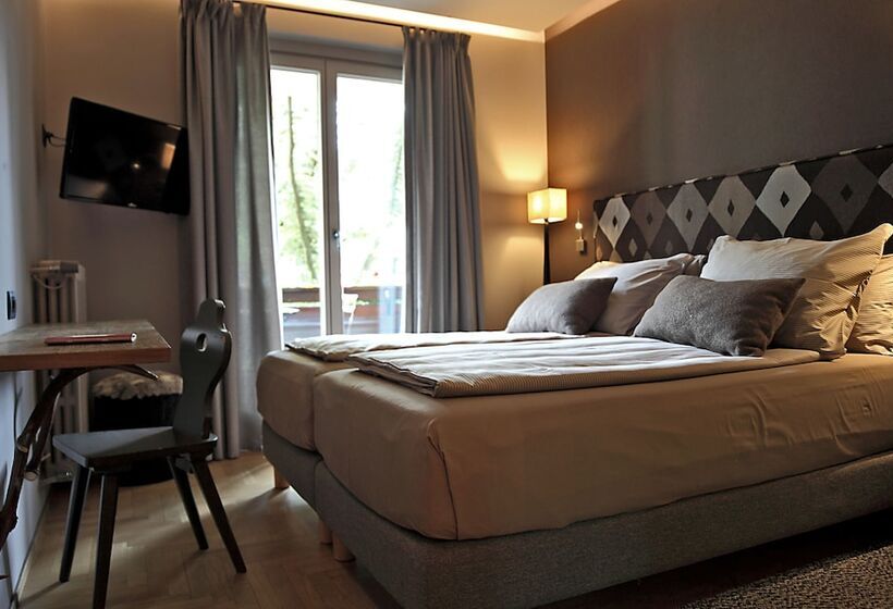 山の見えるスーペリアルーム, La Genzianella Bormio