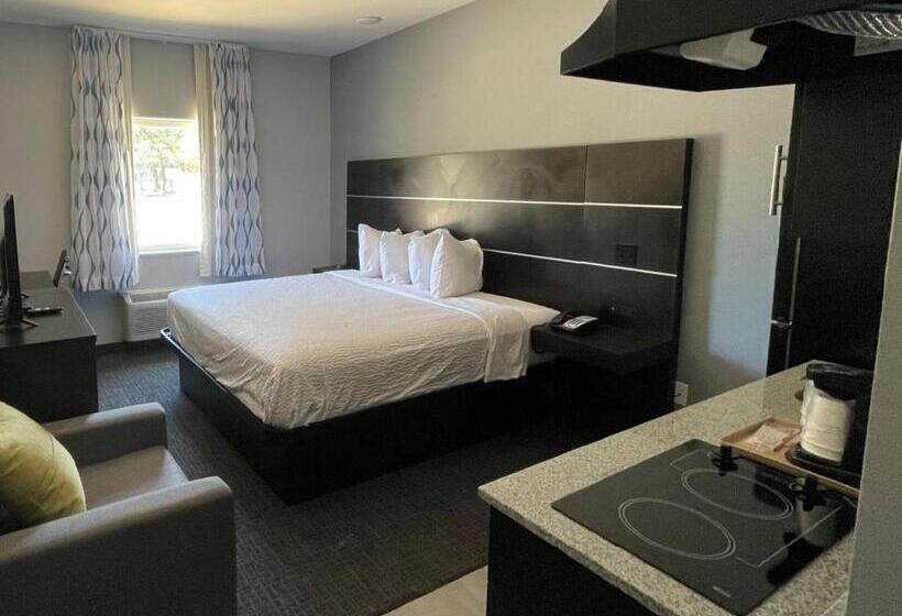 带大床的标准间, Days Inn By Wyndham Zachary La