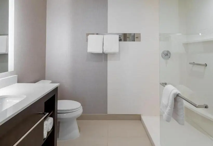 キングサイドベッドのスタンダードワンルーム, Residence Inn By Marriott Lancaster Palmdale