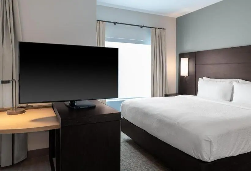 キングサイドベッドのスタンダードワンルーム, Residence Inn By Marriott Lancaster Palmdale