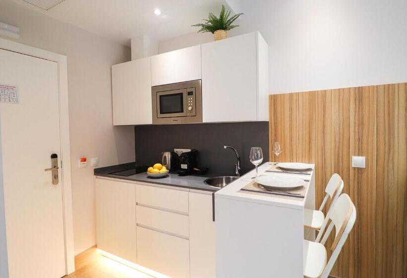 آپارتمان 1 خوابه, Studios Cielo Madrid