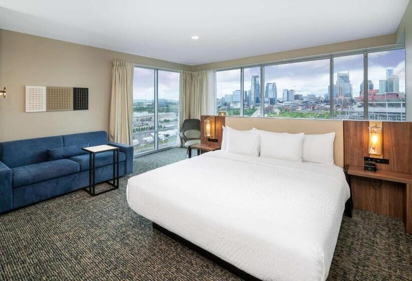 استودیو استاندارد با تخت کینگ, La Quinta Inn & Suites By Wyndham Nashville Downtown Stadium