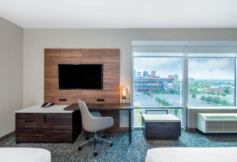 استودیوی استاندارد با چشم‌انداز شهر, La Quinta Inn & Suites By Wyndham Nashville Downtown Stadium