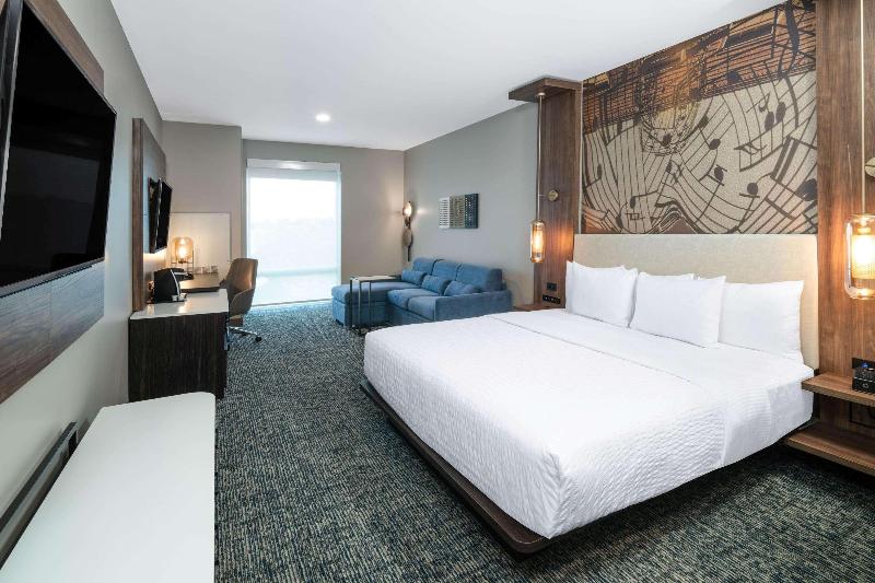 اتاق استاندارد با تخت بزرگ برای معلولان, La Quinta Inn & Suites By Wyndham Nashville Downtown Stadium