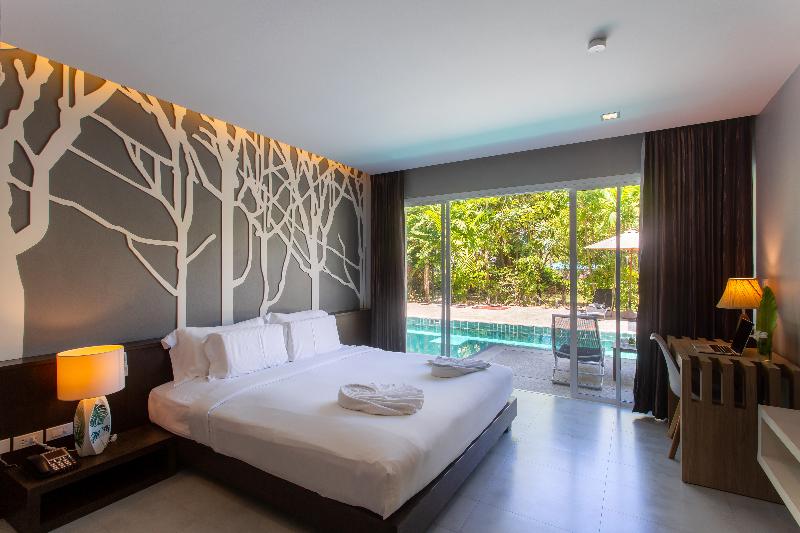 풀장 전망 디럭스 룸, Panalee Koh Samui Resort