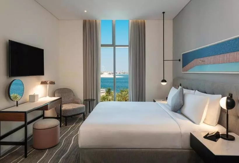اتاق دلوکس با تخت کینگ و چشم‌انداز, Th8 Palm Dubai Beach Resort Vignette Collection, An Ihg