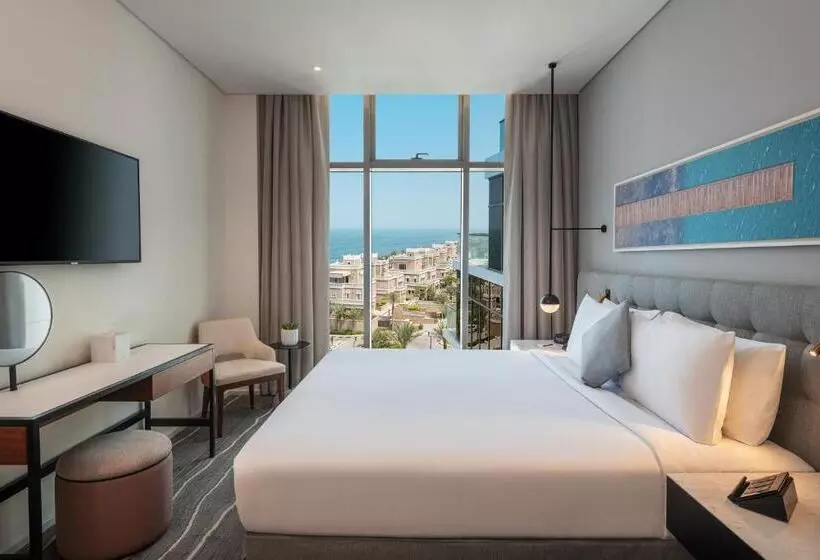 اتاق دلوکس با تخت کینگ و چشم‌انداز, Th8 Palm Dubai Beach Resort Vignette Collection, An Ihg