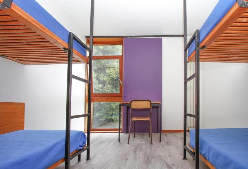 سرير فى غرفة مشتركه, Auberge De Jeunesse Du Moulin Blanc