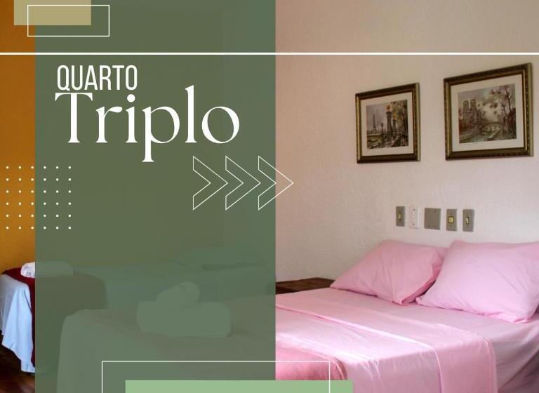 غرفة قياسية ثلاثية, Pousada Mascattes